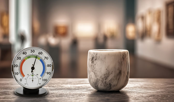 Ideal humidity in gallery Ideal humidity in gallery