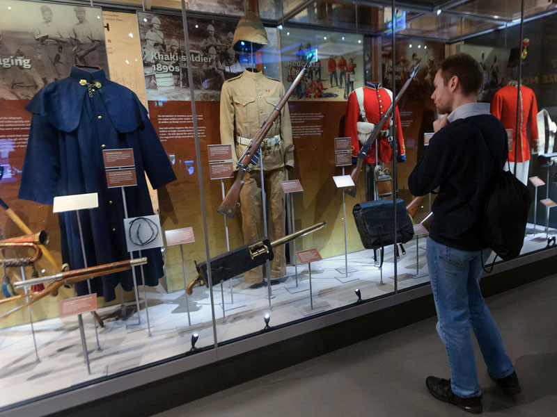 Optimum environmental conditions are required to ensure the perfect preservation of military artefacts Optimum environmental conditions are required to ensure the perfect preservation of military artefacts